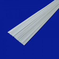 Jonc fibre de verre blanche 2 mm - 100 ou 200 cm